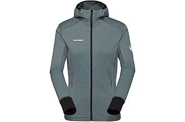 Image of Mammut Taiss Light ML Hooded Jacket - Womens, Strata/Black, Medium, 1014-04540-00791-114