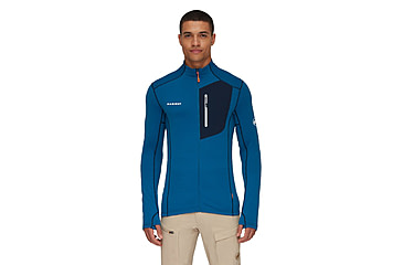 Image of Mammut Taiss Light ML Jacket - Mens, Deep Ice Marine, Large, 1014-04550-50554-115