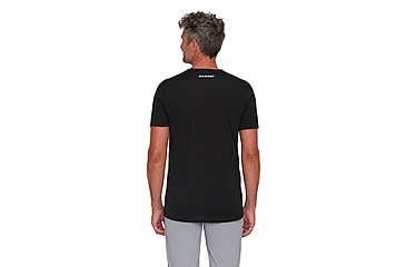 Image of Mammut Tree Wool FL T-Shirt - Mens, Black, L, 1017-06660-0001-115