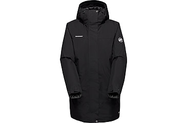 Image of Mammut Treeline HS Thermo Hooded Parka - Womens, Black, Small, 1010-31780-0001-113