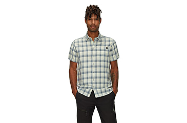 Image of Mammut Trovat Summer Shirt - Mens, Silver Sage-Alvatern, M, 1015-01620-1299-114