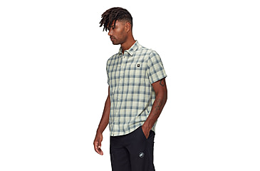 Image of Mammut Trovat Summer Shirt - Mens, Silver Sage-Alvatern, M, 1015-01620-1299-114