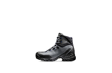 Image of Mammut Trovat Tour High GTX Hiking Shoes - Womens, Titanium/Gentian, US 6.5, 3030-04650-00662-1050