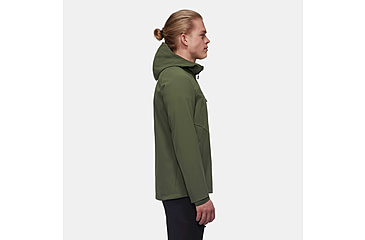 Image of Mammut Ultimate Comfort SO Hooded Jacket - Mens, Dark Marsh, Extra Large, 1011-01910-40284-116