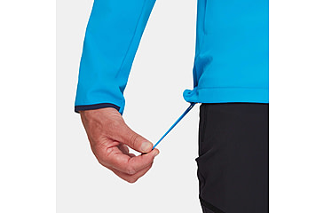 Image of Mammut Ultimate Comfort SO Hooded Jacket - Mens, Glacier Blue, Large, 1011-01910-50589-115