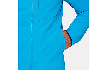 Image of Mammut Ultimate Comfort SO Hooded Jacket - Mens, Glacier Blue, Large, 1011-01910-50589-115