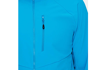 Image of Mammut Ultimate Comfort SO Hooded Jacket - Mens, Glacier Blue, Large, 1011-01910-50589-115