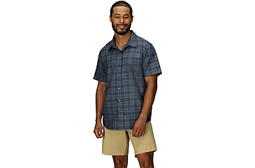 Image of Marmot AirExchange Novelty SS Shirt - Mens, Thunderhead, L, M16475-24369L