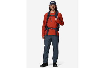 Image of Marmot AirExchange SolarShield Crew LS - Mens, Sumac, XL, M16049-24360XL