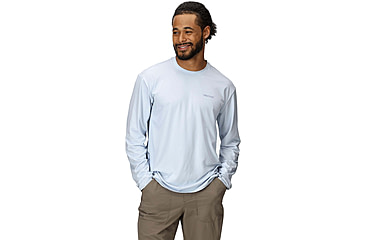Image of Marmot AirExchange SolarShield Crew LS - Mens, Vapor, L, M16049-24371L