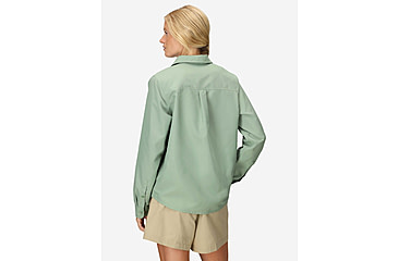 Image of Marmot AirExchange SolarShield LS Shirt - Womens, Agate Green, S, M16056-24373S