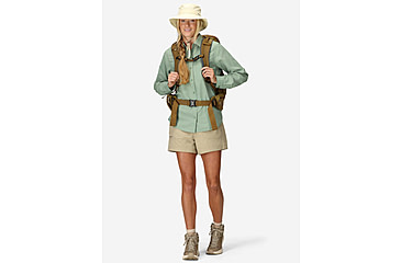 Image of Marmot AirExchange SolarShield LS Shirt - Womens, Agate Green, S, M16056-24373S