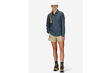 Image of Marmot AirExchange SolarShield LS Shirt - Womens, Thunderhead, M, M16056-24369M