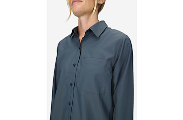 Image of Marmot AirExchange SolarShield LS Shirt - Womens, Thunderhead, M, M16056-24369M