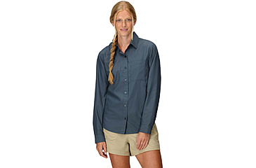 Image of Marmot AirExchange SolarShield LS Shirt - Womens, Thunderhead, M, M16056-24369M