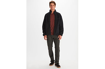 Image of Marmot Aros Fleece Jacket - Mens, Black, Extra Large, M13195-001-XL