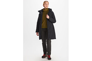Image of Marmot Chelsea Coat - Women's, Black, Medium, 195115104801