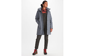 Image of Marmot Chelsea Coat - Womens, Steel Onyx, Small, M13169-1515-S