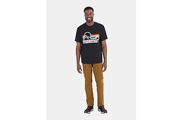 Image of Marmot Coastal Short Sleeve T-Shirt - Mens, Black/Multi, XXL, M14253-23908XXL