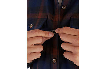 Image of Marmot Fairfax Midweight Flannel - Womens, Arctic Navy, Medium, M13553-2975-M