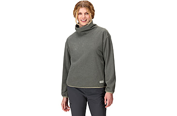 Image of Marmot Felton Fleece Cowl Neck - Womens, Shale Grey Heather, Large, 195115370541