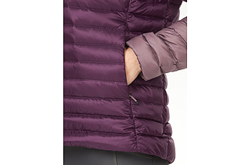 Image of Marmot Hype Down Hoody - Womens, Hazy Purple/Purple Fig, Extra Small, M14599-22475-XS