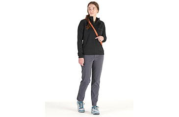 Image of Marmot Leconte Fleece Hoody - Womens, Black, Small, M15393-001-S