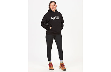 Image of Marmot MMW Hoody - Womens, Black, Medium, M15595-001-M