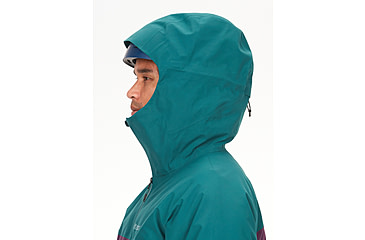 Image of Marmot Orion GORE-TEX Jacket - Mens, Dark Jungle/Purple Fig, Small, M13113-22482-S