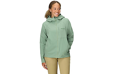 Image of Marmot Pinnacle DriClme Hoody - Womens, Agate Green, XS, M15395-24373XS
