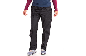 Image of Marmot PreCip Eco Full Zip Pant Long - Womens, Black, XL, M15877-001XL
