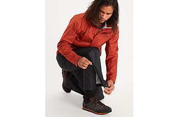 Image of Marmot PreCip Eco Full Zip Pant - Mens, Short, Black, L, M15883-001L