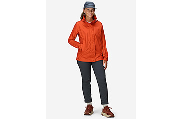 Image of Marmot PreCip Eco Jacket - Womens, Ginger Blossom, M, M15866-24362M