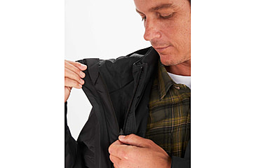 Image of Marmot Ramble Component Jacket - Mens, Black, Small, M15974-001-S