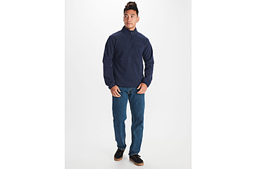 Image of Marmot Rocklin 1/2 Zip - Mens, Arctic Navy, 2XL, M12650-2975-XXL