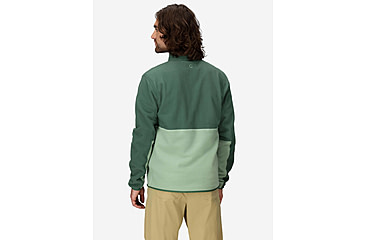 Image of Marmot Rocklin 1/2 Zip - Mens, Juniper Green/Agate Green, Large, M12650-24399L