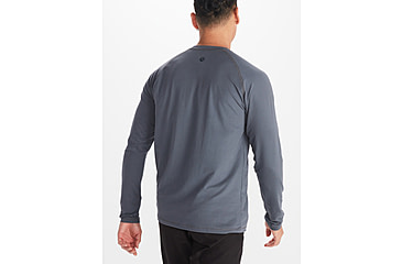 Image of Marmot Windridge Long Sleeve T-Shirt - Mens, Steel Onyx, 2XL, M14153-1515-XXL