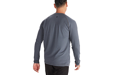 Image of Marmot Windridge Long Sleeve T-Shirt - Mens, Steel Onyx, Extra Large, M14153-1515-XL