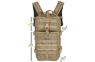 Image of Maxpedition Falcon-II Backpack w/ Reservoir Hang-Tab - Khaki 0513K