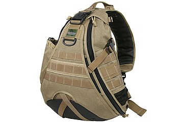 Image of Maxpedition Monsoon Gearslinger Backpack - Khaki 0410K