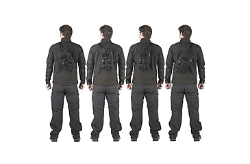 Image of Maxpedition TT12 Convertible Backpack, Black, 5.5in x 7in x 12in, PREPTT12B