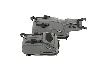 Image of Maxpedition TT12 Convertible Backpack, Wolf Gray, 5.5in x 7in x 12in, PREPTT12W