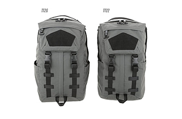 Image of Maxpedition TT22 Backpack, 22 Liters, Wolf Gray, 7.5in x 11in x18in, PREPTT22W