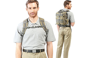 Image of Maxpedition Typhoon Backpack w/ Reinforced Drag Handle, Khaki-Foliage 0529KF