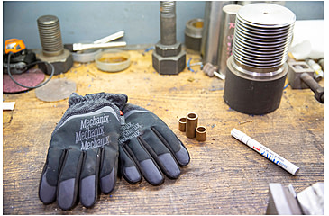 Image of Mechanix Wear ColdWork FastFit Gloves - Mens, Grey/Black, Small, CWKFF-58-008