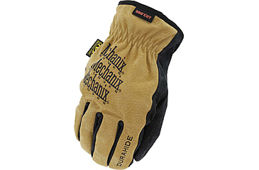 Image of Mechanix Wear Durahide Leather Driver E6-360 - Black/tan - LDDH-X75-010