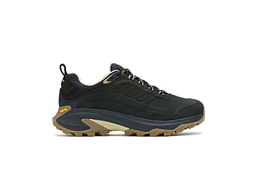 Image of Merrell Moab Speed 2 Leather WP Hiking Shoes - Mens, Black, 10.5 US, J037783-10.5