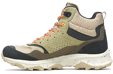 Image of Merrell Speed Solo Mid Waterproof Shoes - Mens, Clay/Olive, 12 US, J004535-12.0