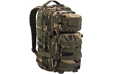 Image of MIL-TEC Assault Backpack, Woodland Camo, 20L, 14002020