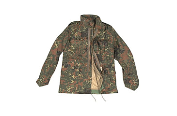 Image of MIL-TEC M65 Field Jacket w/Liner - Men's, Flecktarn Camo, Medium, 10315021-903